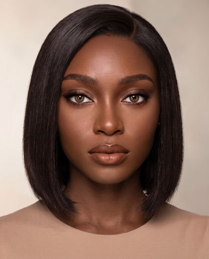 Lentilles Profound Brown portées par une influenceuse Velvet Cosmetics